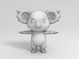 Koala Character Cartoon 3d Model Koala Cartoon Styles Cartoon