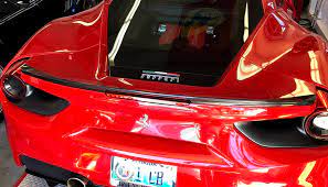 Ferrari of long island new york, ny. Ferrari 488 Gtb 488 Spider Carbon Fiber Rear Spoiler Lip Ebay