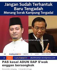 Ketua kampung memberitahu pada semua penduduk, bahawa kematian kidon di baham oleh harimau. Jangan Sudah Terhantuk Baru Tengadah Menang Sorak Kampung Tergadai Karim S Blog