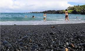 Hotels in der nähe von honokalani black sand beach, hana: All About Maui S Black Sand Beaches Skyline Hawaii