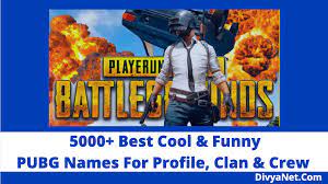 There are 3 maps in the game named bermuda, purgatory and kalahari. 20 000 Pubg Names Unique Cool Clan Names Stylish Funny