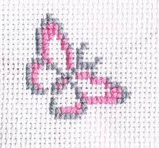 Pattern is written, not charted. Image Result For Mini Cross Stitch Patterns Cross Stitch Flowers Butterfly Cross Stitch Pattern Simple Cross Stitch