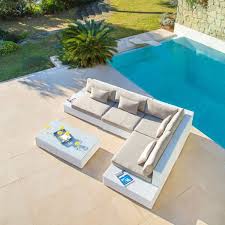 Booked 2 times in the last 6 hours 8.2 Lounge Set Palma Weiss Beige 5 Teilig Gartenmobel Loungemobel Eminza