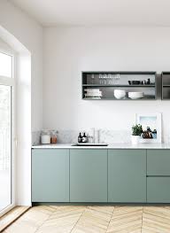 Cuisine Plum Vert De Gris Cuisine Ikea Meuble Cuisine Interieur Maison