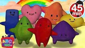 Background in blurr smoky blue black yellow pink beige red. Color Songs Collection Red Orange Yellow Green Blue Purple Pink Cocomelon Youtube