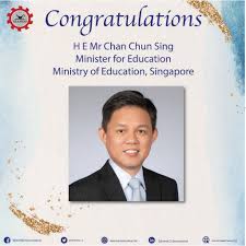 Singapore's trade and industry minister chan chun sing. Seameosecretariat On Twitter Congratulations To The New Education Minister He Minister Chan Chun Sing Of Singapore Singapore Is One Of The Founding Members Of The Southeast Asian Ministers Of Education Organization Since