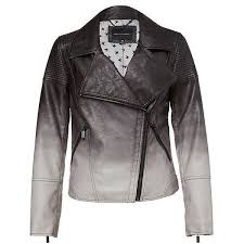 Dannii Minogue Petites Faux Leather Biker Jacket Target Australia 30 Liked On Polyvore Featuring Leather Look Jackets Clothes Design Vegan Leather Jacket