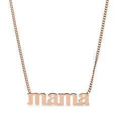 Mama Rose Gold Tone Stainless Steel Necklace Jf03156791 Stainless Steel Necklace Wallet Gifts Sale Necklace