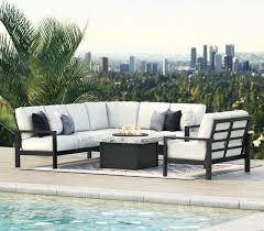 Seat guests comfortably around this well built fire table. Outdoor Patio Furniture Slate Fire Tables Collection 42 Chat Fire Pit