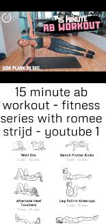 20.01.2020 · easing into the advanced ab workout means starting with the bicycle crunch to target the rectus abdominis and obliques. 15 Minute Ab Workout Fitness Series With Romee Strijd Youtube 1