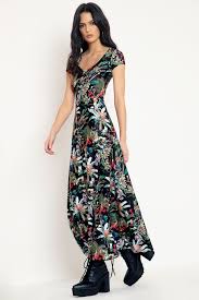 Into The Wild Cap Sleeve Maxi Dress In 2020 Maxi Dress With Sleeves Maxi Dress Dresses