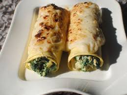 Cannellonis Au Poulet Epinards Ricotta Et Chevre Recettes Recette Recette De Cannelloni Cannelloni Ricotta