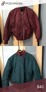 Uniqlo Uu Reversible Bomber Jacket Bomber Jacket Jackets Uniqlo Jackets