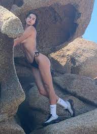 Tom Brady's new flame Irina Shayk sends fans wild with topless Instagram  snaps on rocky beach 