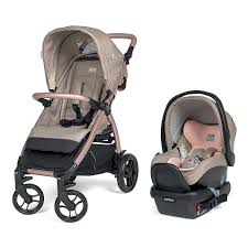 Peg Perego Booklet 50 Travel System In Mon Amour Rose Gold Peg Perego Travel System Stroller