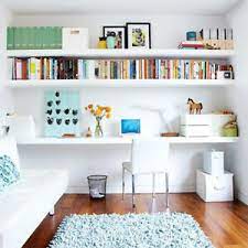 The white slim shelf from home decoratorsthe white slim shelf from home decorators collection has a slim, clean line profile and is perfect for displaying photographs, books and decorative objects. One White Matt Floating Wall Shelf Storage Shelving Wall Mounted Rack 3 Sizes Ebay