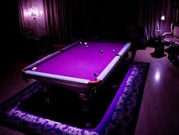 Purple Pool Table At The Purple Bar Sanderson Hotel London Uk Purple Decor Purple Rooms Purple Furniture