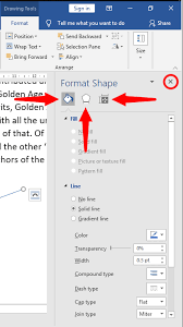 With the line still selected, you should see the drawing tools tab in the ribbon and the format tab within that. How To Insert An Arrow In Word Officebeginner