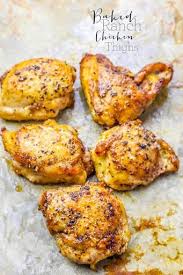 Baked Ranch Chicken Thighs Recipe Yummly Recipe Chicken Thights Recipes Baked Ranch Chicken Chicken Thigh Recipes