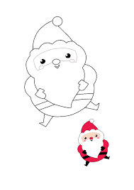 Christmas colors pattern color me coloring pages embroidery patterns color christmas art kit christmas colors diy watercolor coloring pages winter christmas coloring pages xmas drawing illustrations cute monsters drawings scribble cute drawings kawaii christmas monster. Kawaii Christmas Santa Coloring Picture Free Printable Coloring Sheets Kawaii Christmas Free Printable Coloring