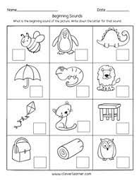 Start each line of your poem with the letter on that line. Free And Fun Beginning Sounds Worksheets For Preschools