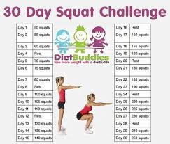 30 Day Squat Challenge 30 Day Squat Challenge Starting Today 7 1 13 30 Day Squat Challenge Squat Challenge Exercise