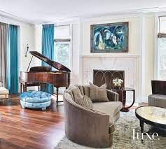 17 Piano Rooms With High Note Designs Luxe Interiors Design Piano Room Decor Grand Piano Living Room Piano Room Design