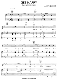 Somewhere over the rainbow for english handbells. Get Happy Sheet Music Harold Arlen Sheetmusic Free Com