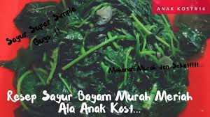 Demikian proses dan cara membuat sayur bayam bening, selamat mencoba dirumah. Resep Sayur Bayam Murah Meriah Ala Anak Kost 16 Resep Sayuran Bayam Sayuran