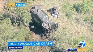 Woods was the only person in the vehicle at the time of the accident and was conscious when deputies arrived on scene. Tiger Woods Car Crash Golfer Hospitalised After Serious Accident In California The New York Press News Agency