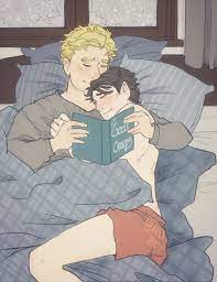 Gay anime cuddles