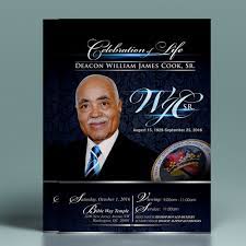 You may provide pictures, the date of birth and death, the. William Cook Celebration Of Life Wettbewerb In Der Kategorie Postkarte Flyer Print 99designs