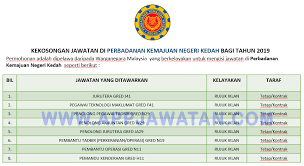 Jangan lupa bookmark website iniuntuk rujukan masa akan datang dan semoga berjaya kepada anda semua! Jawatan Kosong Terkini Di Perbadanan Kemajuan Negeri Kedah Appjawatan Malaysia