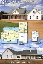 Wrap Around Porch Modern One Story Farmhouse Plans Beautiful Wrap Around Porch Modern One Story Farmh New House Plans Farmhouse Floor Plans Ranch House Plans