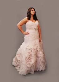 Curvy Bride Plus Size Wedding Dress Plus Size Fashion Curvy Wedding Gown Blush Wedding Blush Wedding Gown Wedding Dresses Plus Size Wedding Dresses Blush