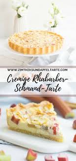 Schnelles Und Leckeres Rezept Fur Cremige Rhabarber Vanilleschmand Tarte Fruhling Kuchen Fruhlingskuchen Lecker