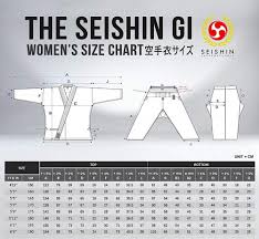 Seishin Premium Womens White Karate Gi Wkf Approved