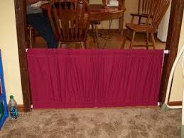 Diy Baby Gate Cheap And Very Easy To Make It Is Definitely Little Kid Proof Www Foodstorageresource Blogspot Com Diy Baby Gate Baby Gates Diy Baby Stuff