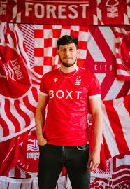 The design is labelled as. Nottingham Forest Launch 21 22 Home Shirt From Macron Soccerbible