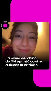 🤔¿SE AGRANDÓ? 👉La novia del chino de Gran Hermano apuntó contra quienes  la critican. 🗣️"Mientras ustedes me bardean desde sus Motorolas, yo estoy  cerrando un canje de Apple, con mi bombacha y mi ...