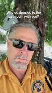 Dog in Restroom with Owner Its Cooking