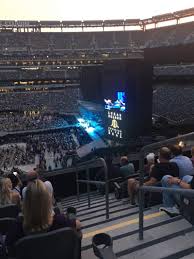 metlife stadium section 212 row 6 seat 2 the rolling