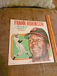 1970 Frank Robinson Baltimore Orioles Topps Posters Insert # 12