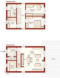 Grundrisse 110 Primo Unsere Hauser Im Uberblick Finden Sie Den Haustyp Der Zu Ihnen Passt Fertighaus Haus Grundriss Haus Planung Doppelhaus Grundriss