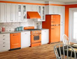 20 Orange Kitchens That Will Blow You Away Nimvo Interior And Exterior Design Architecture Home Tips In 2020 Retro Kitchen Appliances Modern Kitchen Design Retro Kitchen