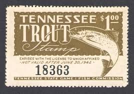 Supplemental licenses (types 005, 009, 010, 011, or 019) are required and must be purchased, in addition to the type 001 license, in order to hunt deer, elk, bear, turkey and waterfowl. 23 Tennessee Trout Stamps Ideas Stamp Over The Years Tennessee