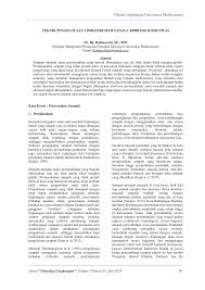 Langkah langkah mengatasi kesan pembuangan sisa domestik. Http E Journals Unmul Ac Id Index Php Tl Article Download 1579 1225