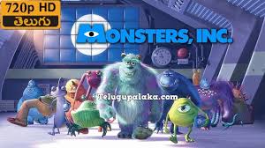 Monsters Inc 2001 720p Bdrip Multi Audio Telugu Dubbed Movie Telugu Fantasy Cast Dubbed