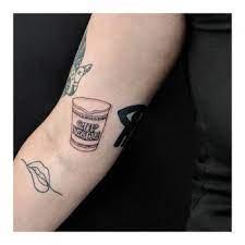 It is a fantastic piece of artwork inked on her body. Cup Of Noodles Tattoo By Sabrina Parolin Tattoogrid Net