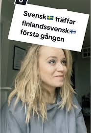 Svensk och Finlandssvensk möts för första gången